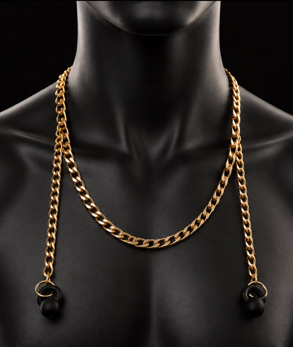 ARKS Drops SUNRISE, Gold Cuban link, 6mm