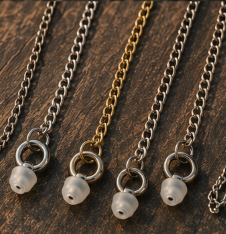 ARKS chain colorways in silver and gold